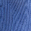 Pull col rond manches courtes bleu roi femme