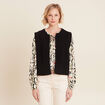 Gilet sans manches noir femme