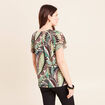 T-shirt manches courtes vert femme