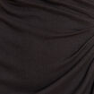 Robe courte ajustée noir femme