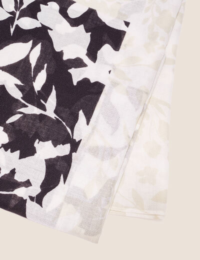 Foulard noir femme