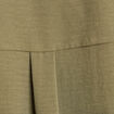 Blouse manches 3/4 vert kaki femme