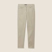 Pantalon léger taille haute 7/8ème vert clair femme