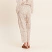 Pantalon mom blanc femme
