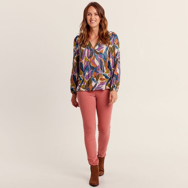 jean magique ajuste taille standard rose femme Jean magique ajusté taille standard rose femme