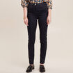 Jean magique ajusté taille standard denim brut femme