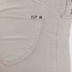 Pantalon léger taille standard 7/8ème vert clair femme