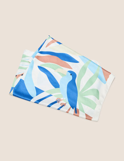 Foulard imprimé multicolore femme
