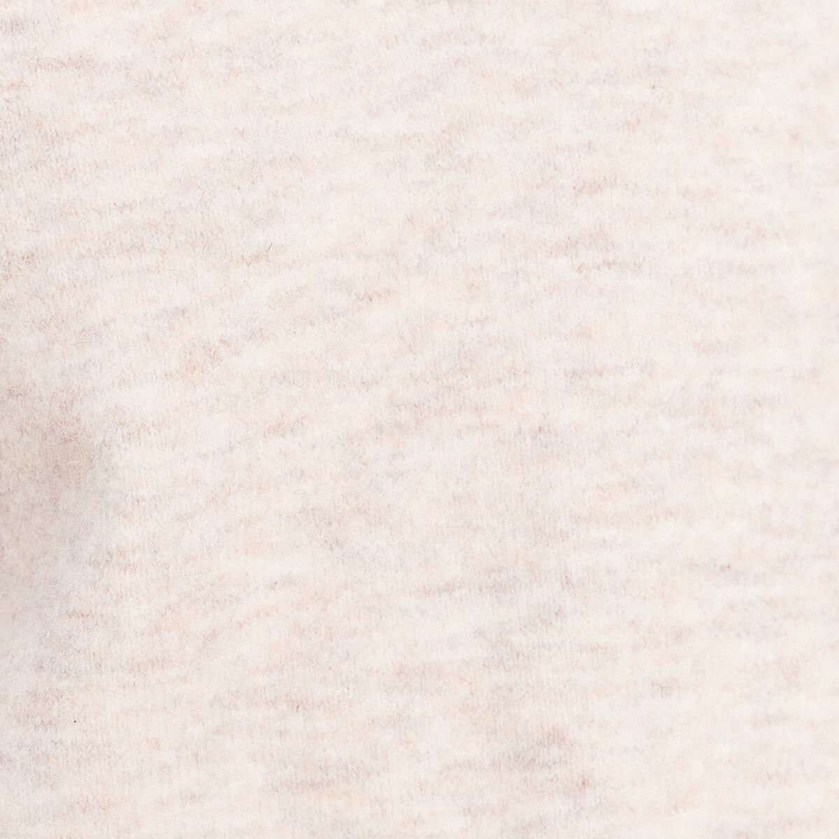 Pull col polo et d&eacute;tails bijout&eacute;s beige femme