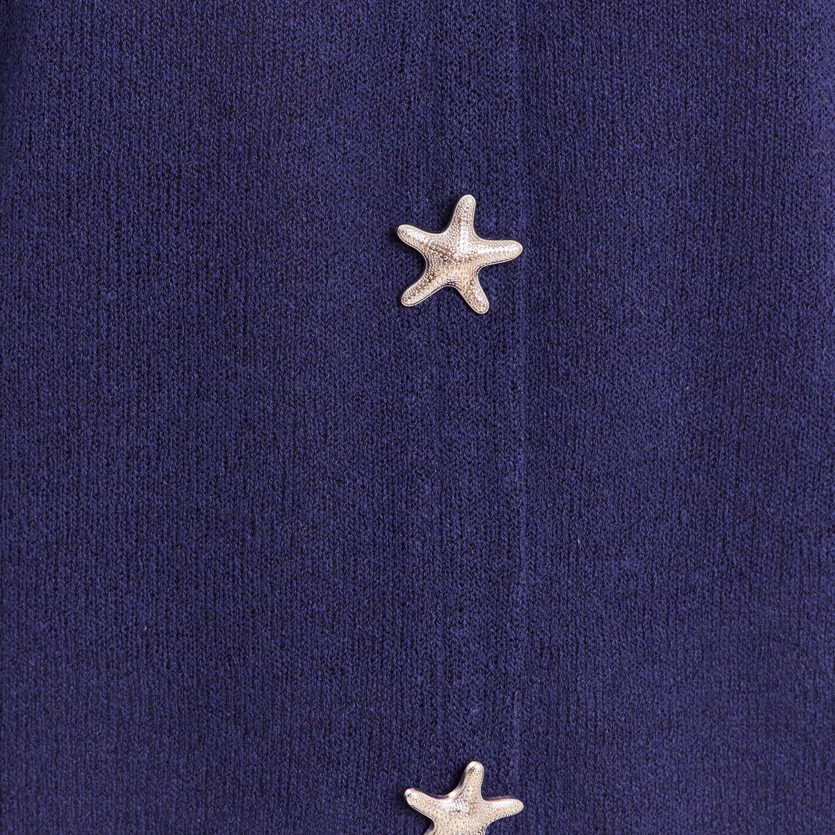 T-shirt col v manches courtes bleu marine femme