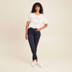 Pantalon magique Le L&eacute;ger coupe ajust&eacute;e bleu marine femme