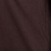 T-shirt manches courtes marron foncé femme