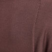Pull manches longues marron femme