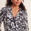 Chemise manches longues noir femme