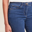 Jeans léger taille standard 7/8ème denim double stone femme
