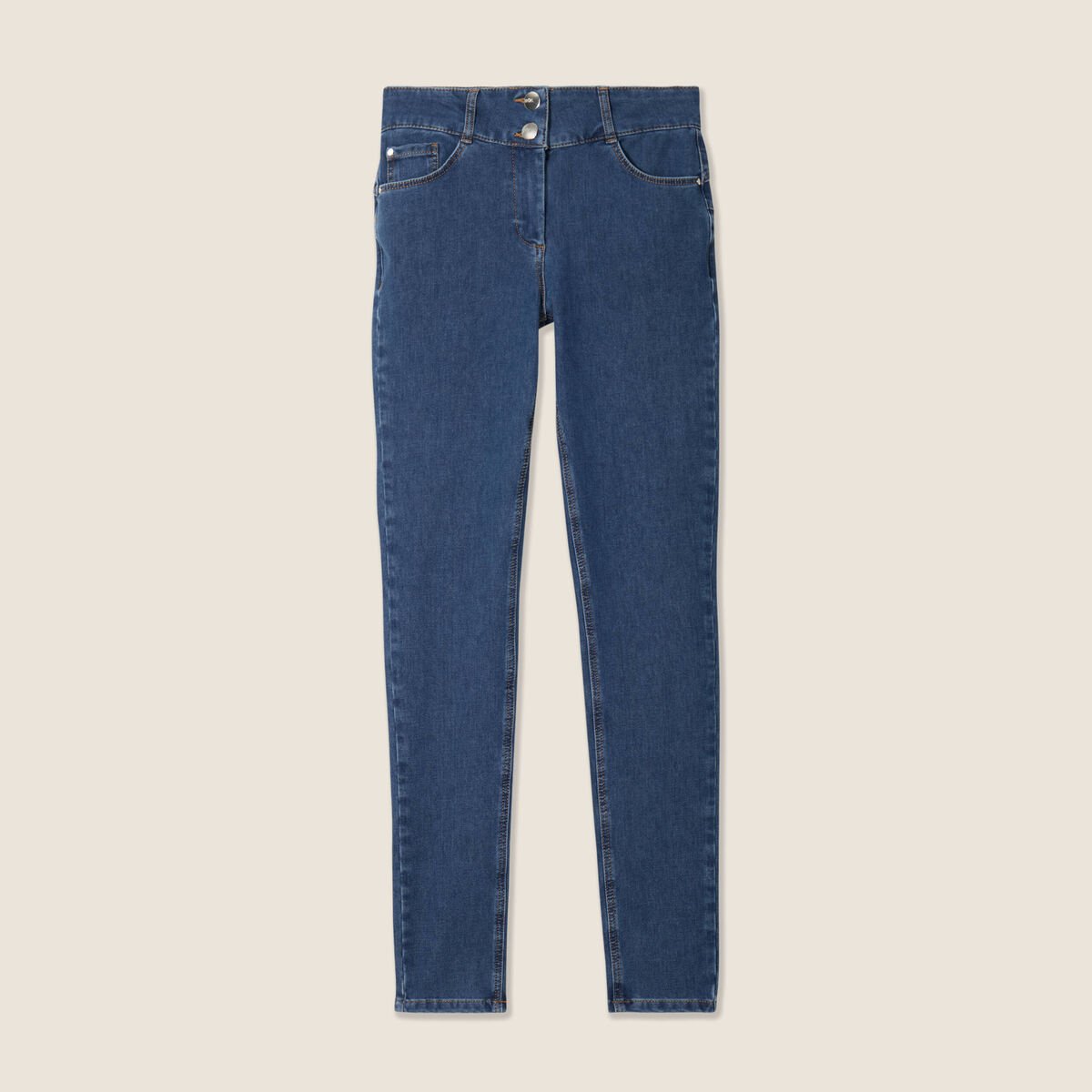 Jean magique le sculptant slim stretch denim brut femme