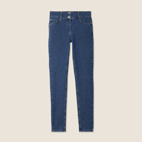 Jean magique le sculptant slim stretch denim brut femme