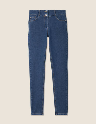 Jean magique le sculptant slim stretch denim brut femme