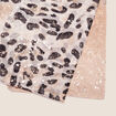 Foulard fin avec brillance ecru femme