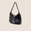 Sac port&eacute; &eacute;paule doubl&eacute; 2 en 1 noir femme