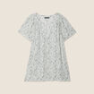 Blouse manches courtes vert kaki femme
