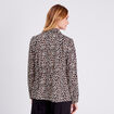 Veste boutonnée beige femme