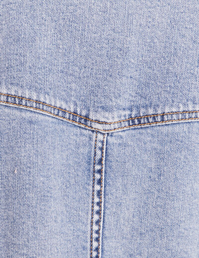 Veste denim denim double stone femme