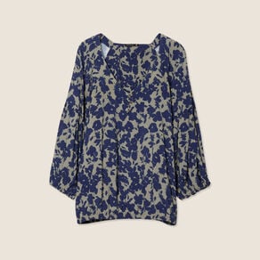 blouse manches 34 vert kaki femme Blouse manches 3/4 vert kaki femme