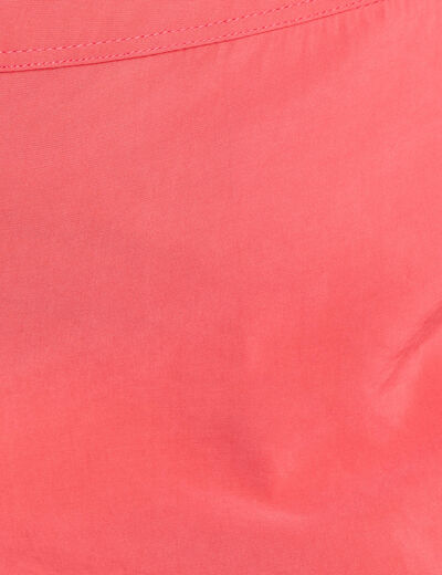 Pantalon chino large 7/8&egrave;me rouge femme