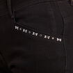 Jean bootcut taille basculée denim noir femme