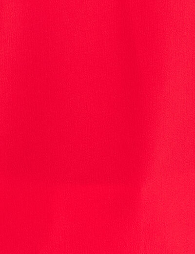 T-shirt manches courtes rouge femme