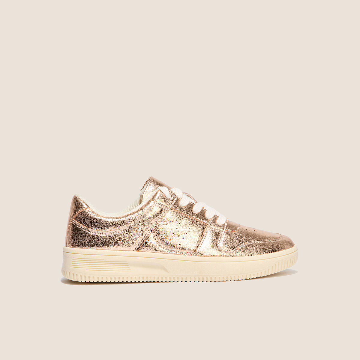 Baskets rose clair femme