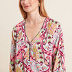 Blouse manches longues blanc femme