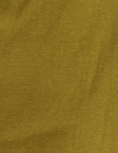 T-shirt manches courtes vert olive femme