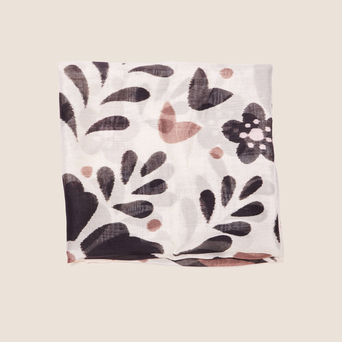 Foulard ecru femme