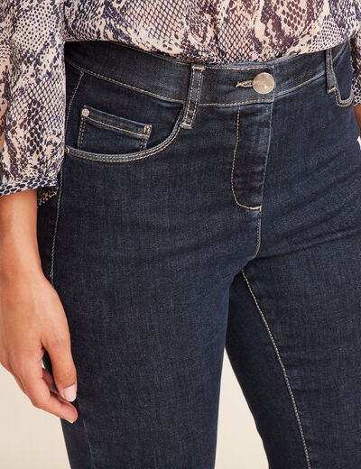 Jean magique L'Unique coupe bootcut denim brut femme