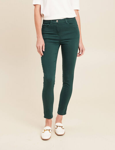 Pantalon magique Le L&eacute;ger coupe ajust&eacute;e vert fonc&eacute; femme