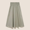 Jupe taille haute vert clair femme