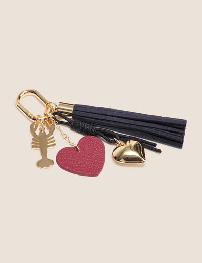Porte-cl&eacute;s multicolore femme