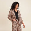 Veste esprit tailleur sable femme