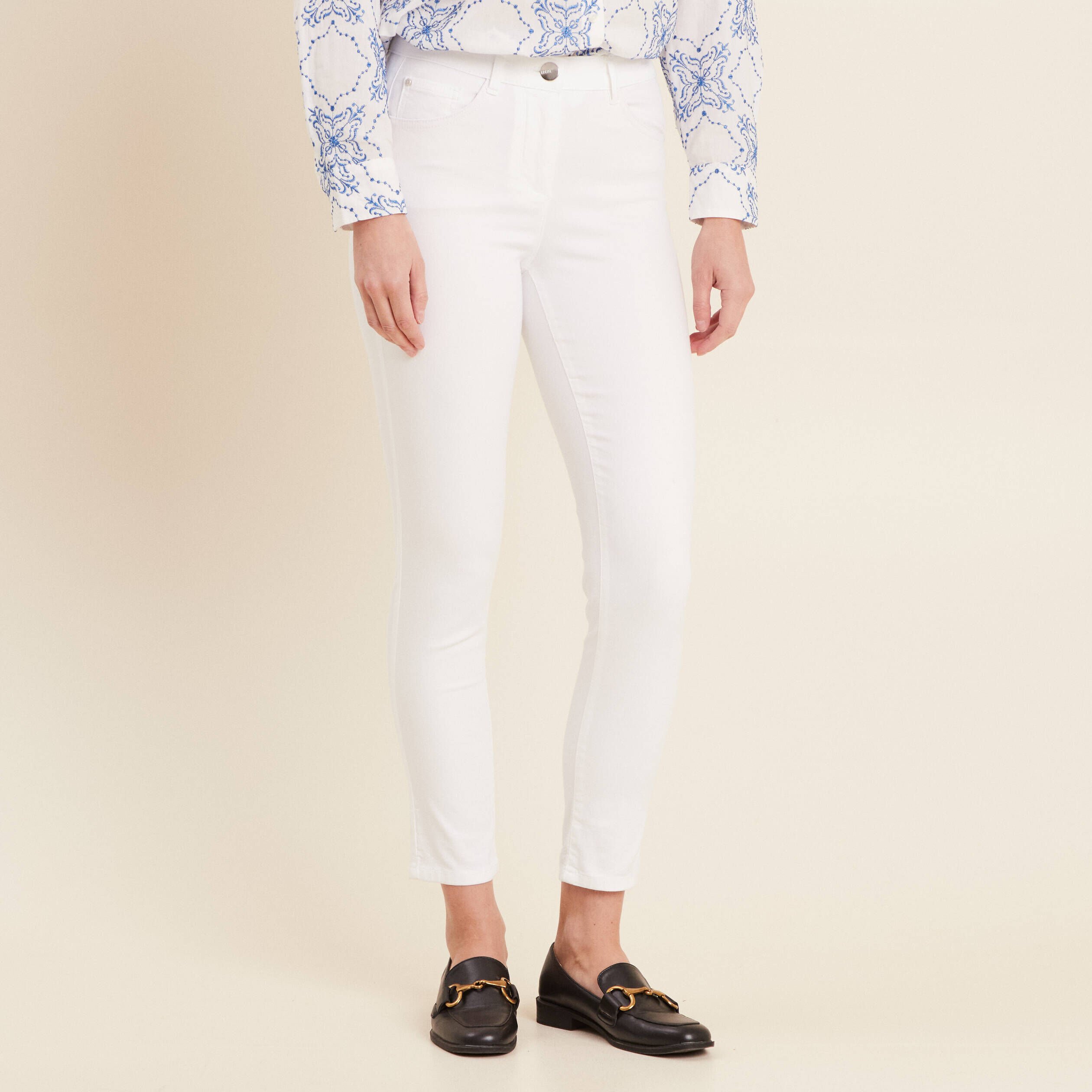 Pantalon taille hotsell 48 femme