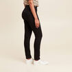 Pantalon magique Le Gainant ajust&eacute; denim noir femme