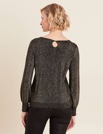 Pull manches longues camel femme
