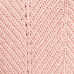 Pull manches longues vieux rose femme