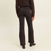 Pantalon magique L'Unique coupe bootcut marron fonc&eacute; femme