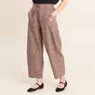 Pantalon marron femme