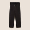 Jogging imprim&eacute; l&eacute;opard taille bascul&eacute;e marron femme