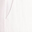 Pantalon large taille haute blanc femme