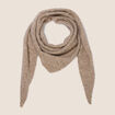 &Eacute;charpe taupe femme
