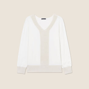 pull manches longues ecru femme Pull manches longues ecru femme